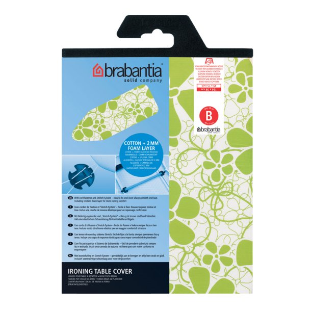 Brabantia Perfect Fit B - 124 X 38 Cm - Strygebrætsbetræk