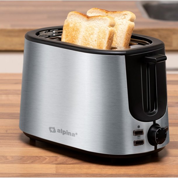 Alpina Brdrister 2 skiver - Buttet - Rustfrit Stl - 1000 W