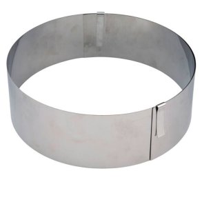 Patisse Justerbar Kagering - H: 7 cm -  : 13 - 31 cm