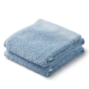 Fairtrade H�ndkl�der - 30 x 50 cm - 2 stk. - Lys Bl�