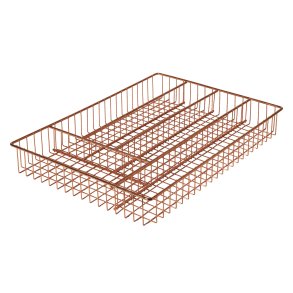 Bestikbakke 40x28 cm 'Guld' lakeret