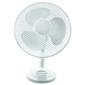 Bordventilator - 30 cm - Oscillerende - 3 Hastigheder