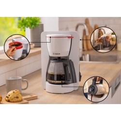 Bosch Kaffemaskine MyMoment - 1100 W - Hvid