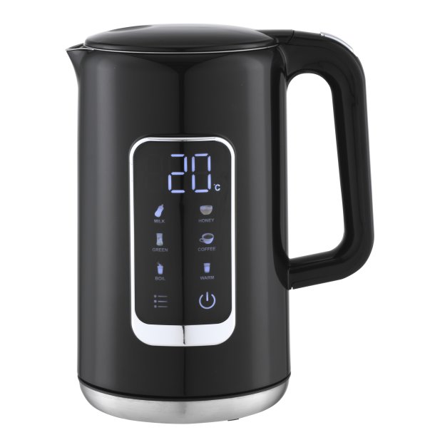 Conzept Elkedel - Dobbeltv�gget - 1,7 l - 2200 W - Med Digitalt Display