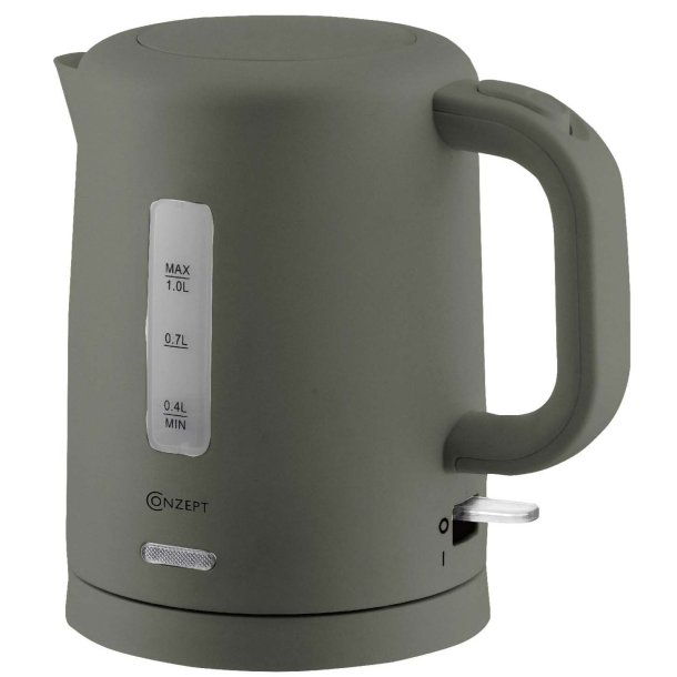 Conzept Elkedel - Plast - 1 l - St�vet Gr�n