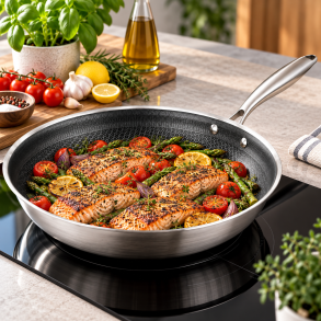 Conzept Hybrid Stegepande - 32 cm - PFAS-fri Keramisk Bel�gning