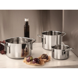 Eva Trio Grydest - 3 Dele - Recycled Rustfrit Stl 