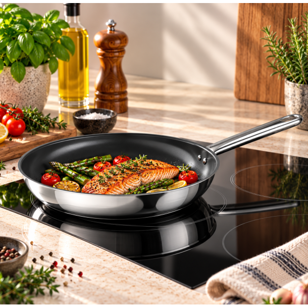 Eva Trio Pande - 32 cm - PFAS-fri - Keramisk Bel�gning - Recycled