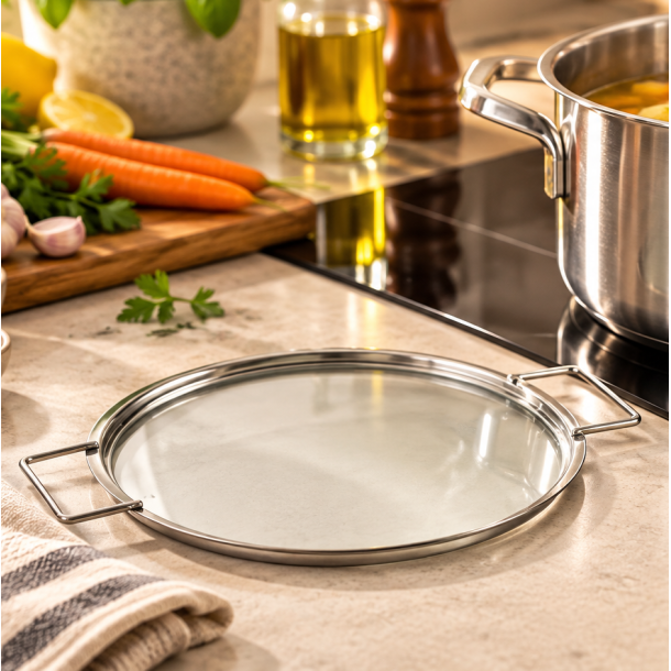 Eva Trio L�g - Glas - 24 cm