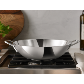 Eva Trio Wok - 32 cm - Recycled St�l
