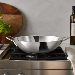 Eva Trio Wok - 32 cm - Recycled St�l