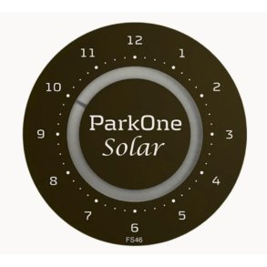 ParkOne Solar P-skive FS46 - Sort