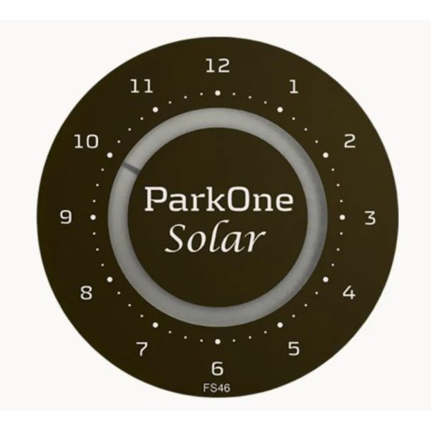 ParkOne Solar P-skive FS46 - Sort