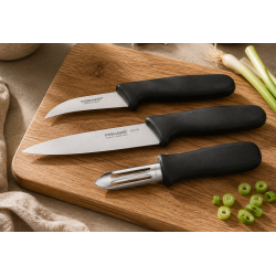 Fiskars Essential Skr�lle/Urteknivs�t - 3 Stk.