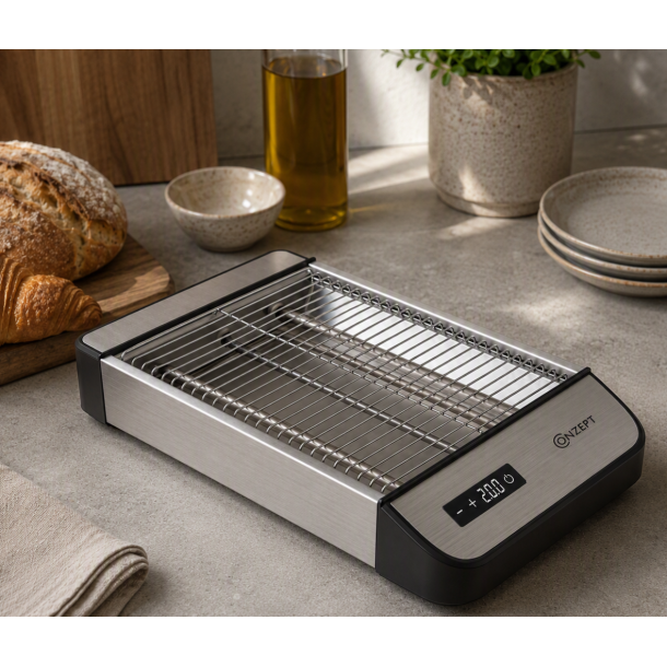 Flad Br�drister - 1000 W -Digitalt Display
