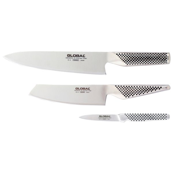 Global Knivst 3 dele - G-2, GS-5, GSF-15