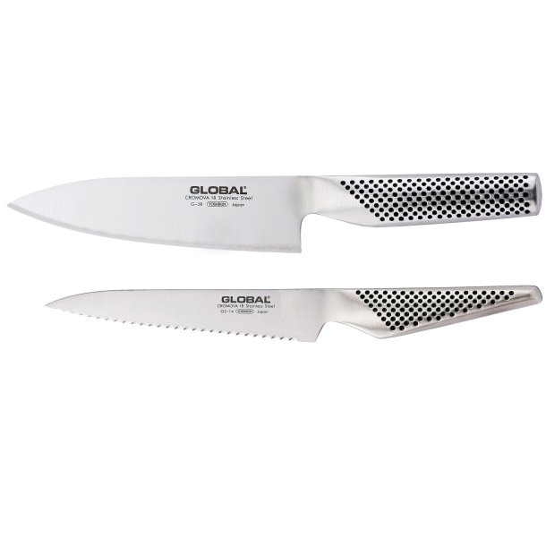 Global Knivst 2 dele - G-58 + GS-14