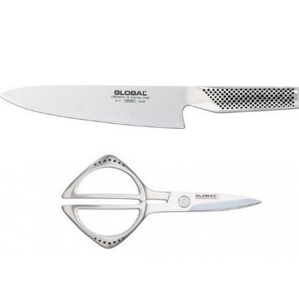 Global Knivsæt - GKS 210 Saks & G-2 Chefkniv - Global - Alstrøm - Din Isenkræmmer