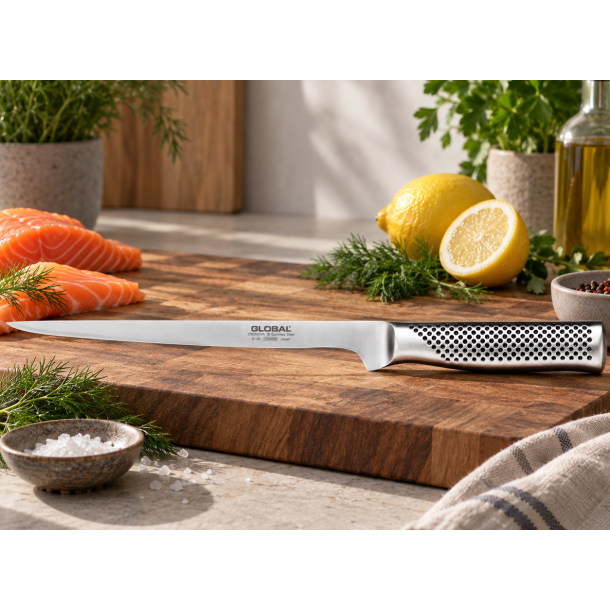Global G-30 Flexibel Filetkniv - 21 cm