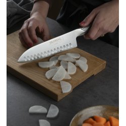 Global G-80 Santokukniv - 18 cm - Grantonsk�r