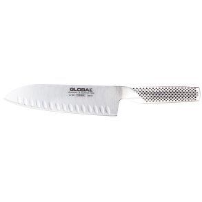 Global G-80 Santokukniv - 18 cm - Grantonsk�r