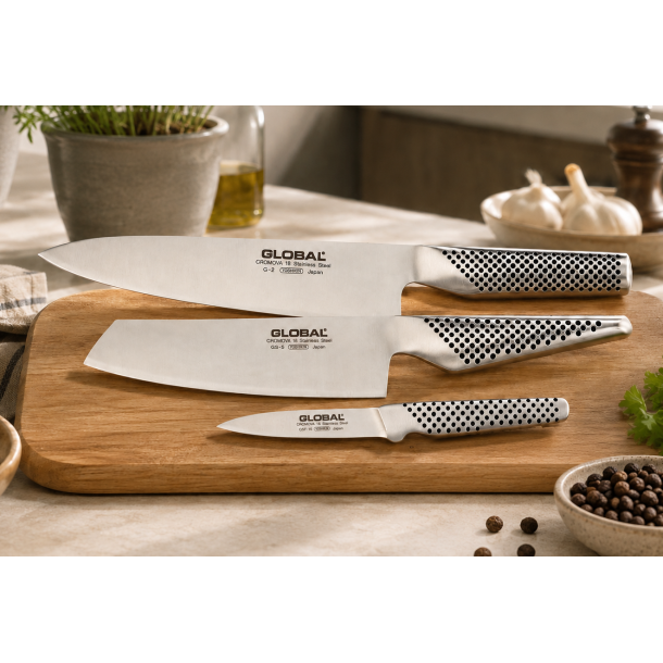 Global Knivs�t - 3 Dele - G-2, GS-5, GSF-15 
