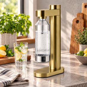 Stelton Brus Kulsyremaskine - Brushed Brass