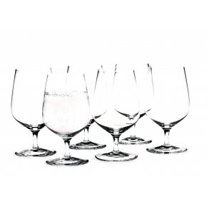 Holmegaard Cabernet Vandglas p fod - 36 cl - 6 stk.