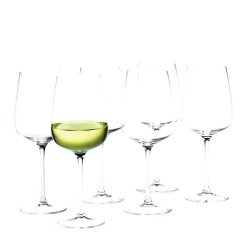 Holmegaard Bouquet Hvidvinsglas - Klar - 41 cl - 6 stk.