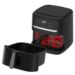 H�ws Digital Air Fryer - 7.5 l - 1800 W - Dual Heating Element
