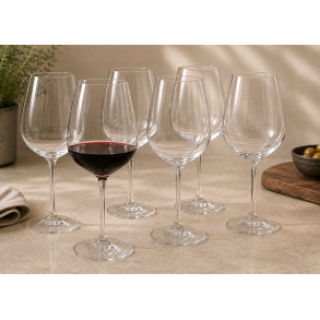 Holmegaard Bouquet R�dvinsglas - Klar - 62 cl - 6 stk.