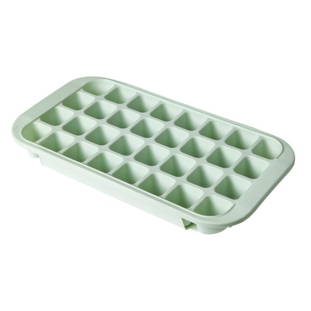 Isterningbakke - Silicone - Mint - 33 x 17,7 x 2,8 cm - 2 stk.