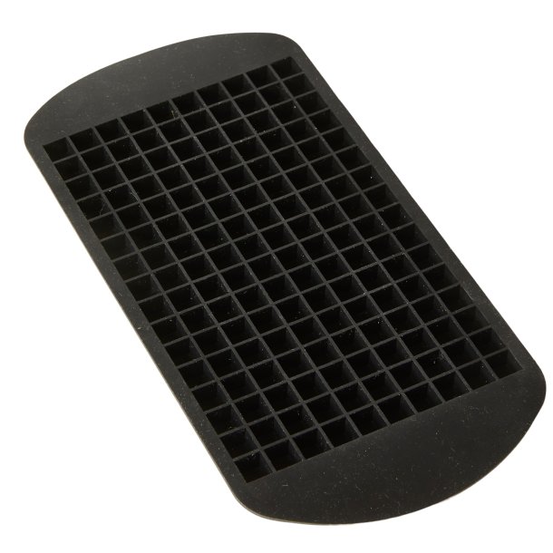 Isterningbakke Mini - 150 stk. - 24 x 10,5 cm - Silikone - Gr�