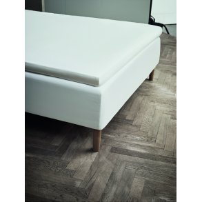 Juna Percale Kuvertlagen - Hvid - 180 x 200 cm