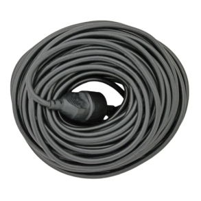 20 Meter Forlngerledning - 2 x 1,5 - Sort