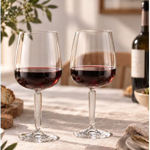 K�hler Hammersh�i R�dvinsglas - 49 cl - 2 stk.
