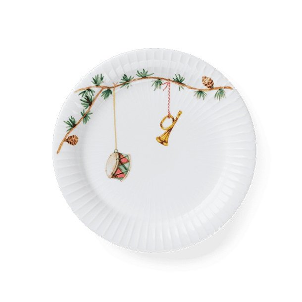 K�hler Hammersh�i Christmas Tallerken - 19 cm