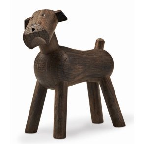 Kay Bojesen Hund Tim - R�get Eg - 7,5 cm
