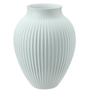 Knabstrup Vase - Riller - 27 cm - Mat Ice Blue