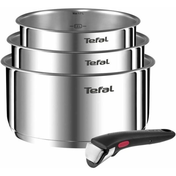Tefal Ingenio Emotion Grydes�t - 4 Dele - 16 + 18 + 20  cm - Plus H�ndtag 
