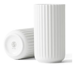 Lyngby Vase - 15,5 cm - Hvid
