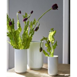 Lyngby Vase - 15,5 cm - Hvid