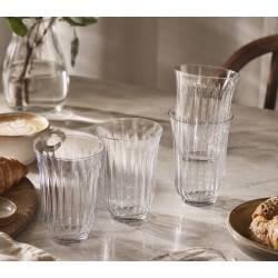 Lyngby Caf�glas - 42 cl - Klart Glas - 4-pak