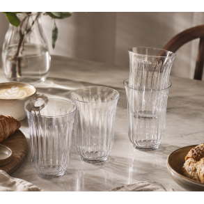 Lyngby Caf�glas - 42 cl - Klart Glas - 4-pak