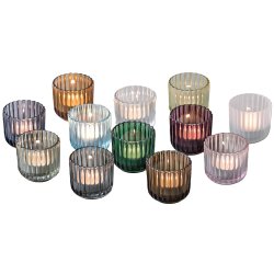 Lyngby Stagen - 6.5 cm - Brunt Glas