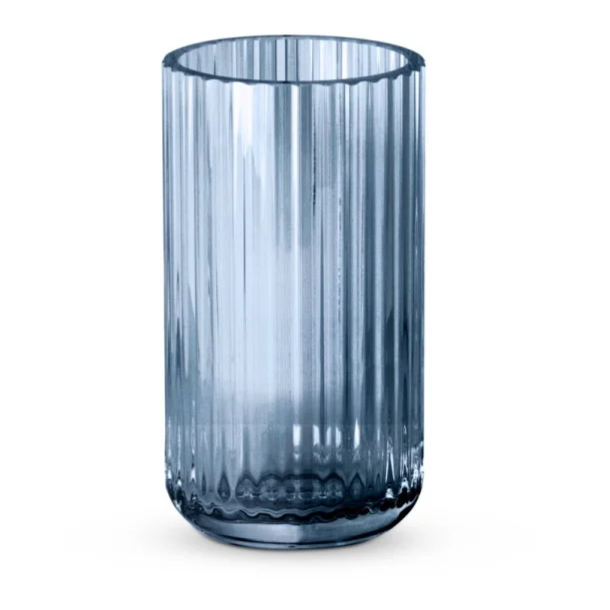 Lyngby Vasen - 15 cm - Blt Glas 