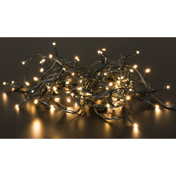 Lysk�de - 240 LED - Varmhvid med Remote Function
