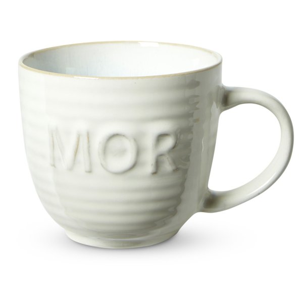 MOR - Krus - Stent�j - Hvid