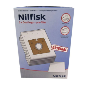 Nilfisk St�vsugerposer - 5 stk. + Filter