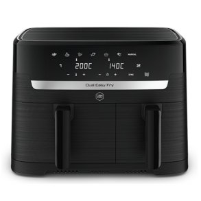 OBH Airfryer Dual Easy Fry 8,3L Black